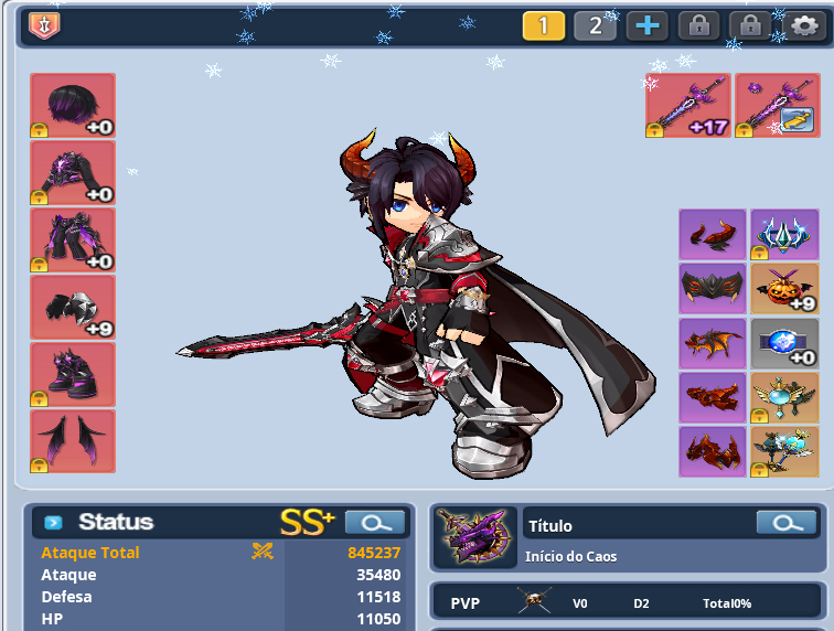 Grand Chase, Conta High End Maravilinda