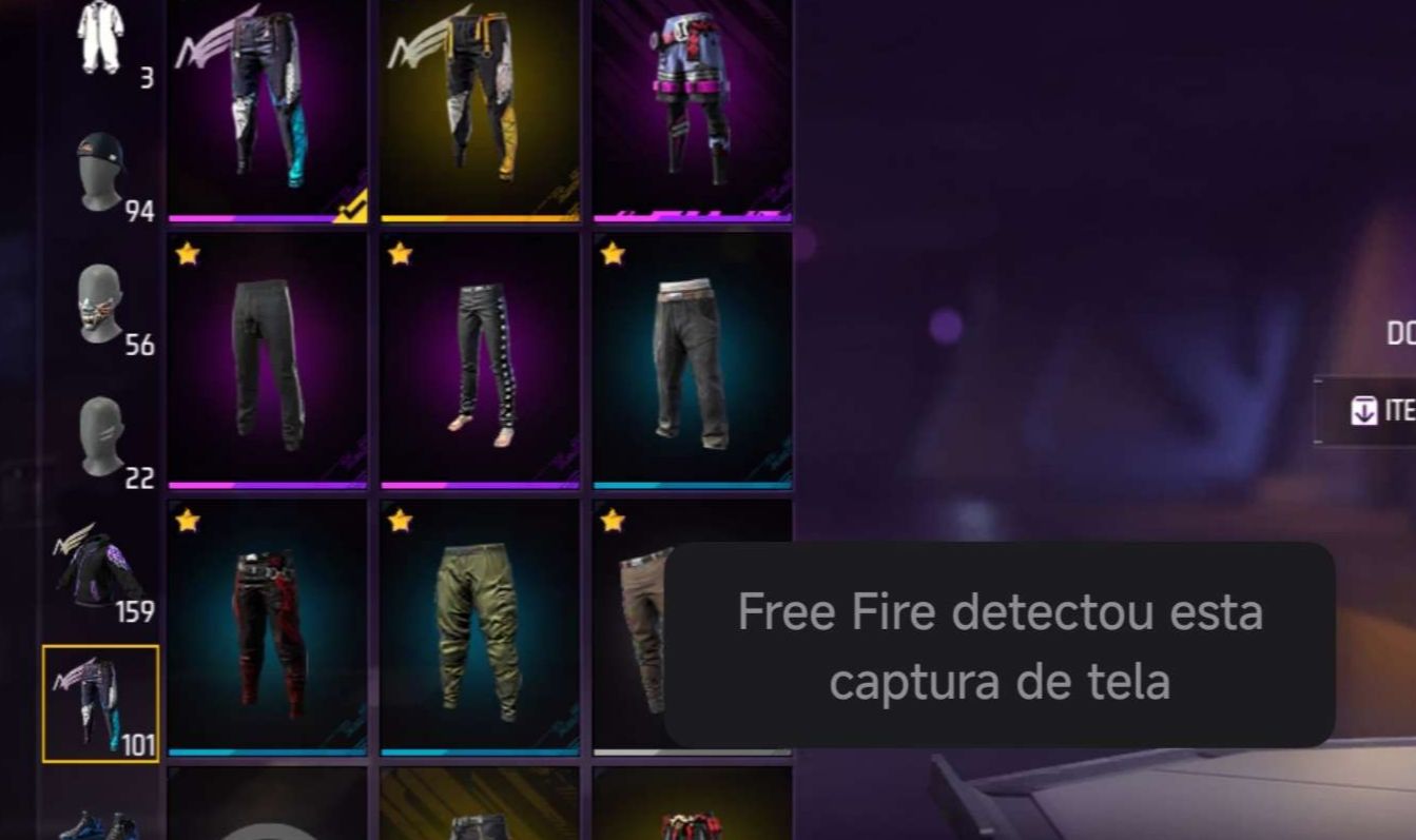 Conta de free fire basica com duas angelical e skin do ferreira 7