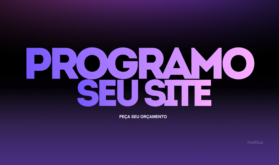PROGRAMO SEU SITE PROFISSIONAL [RÁPIDO E BARATO]