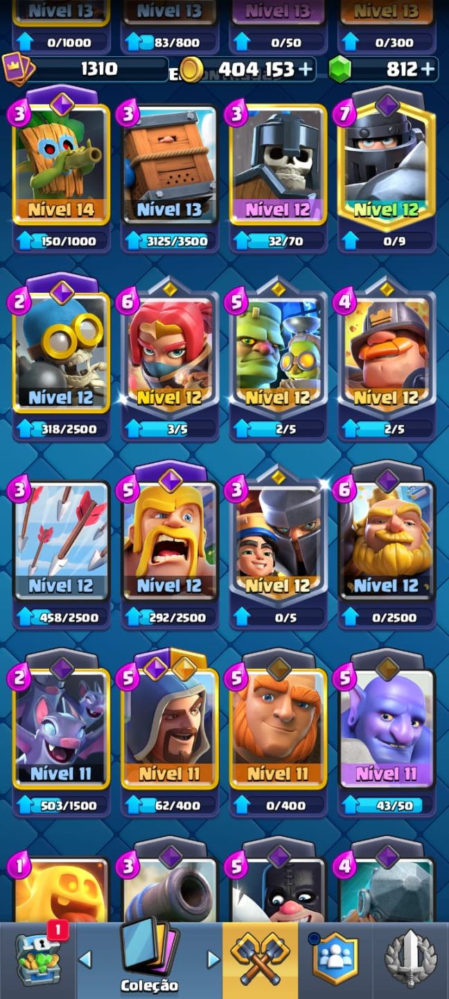 COMBO! Conta Brawl Stars + Clash Royale!! AMBAS GEMADAS!