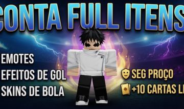 CONTA DE BLUE LOCK MUITO UTILIZADA 2K DE GOLS