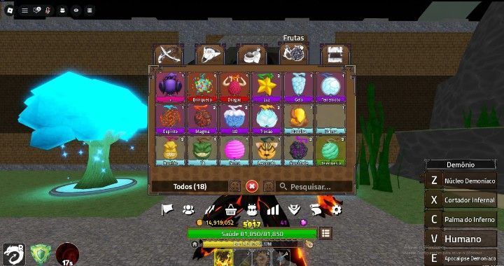 CONTA ROBLOX STACKED! Blox Fruits / King Legacy / Haze Seas + VÁRIOS JOGOS