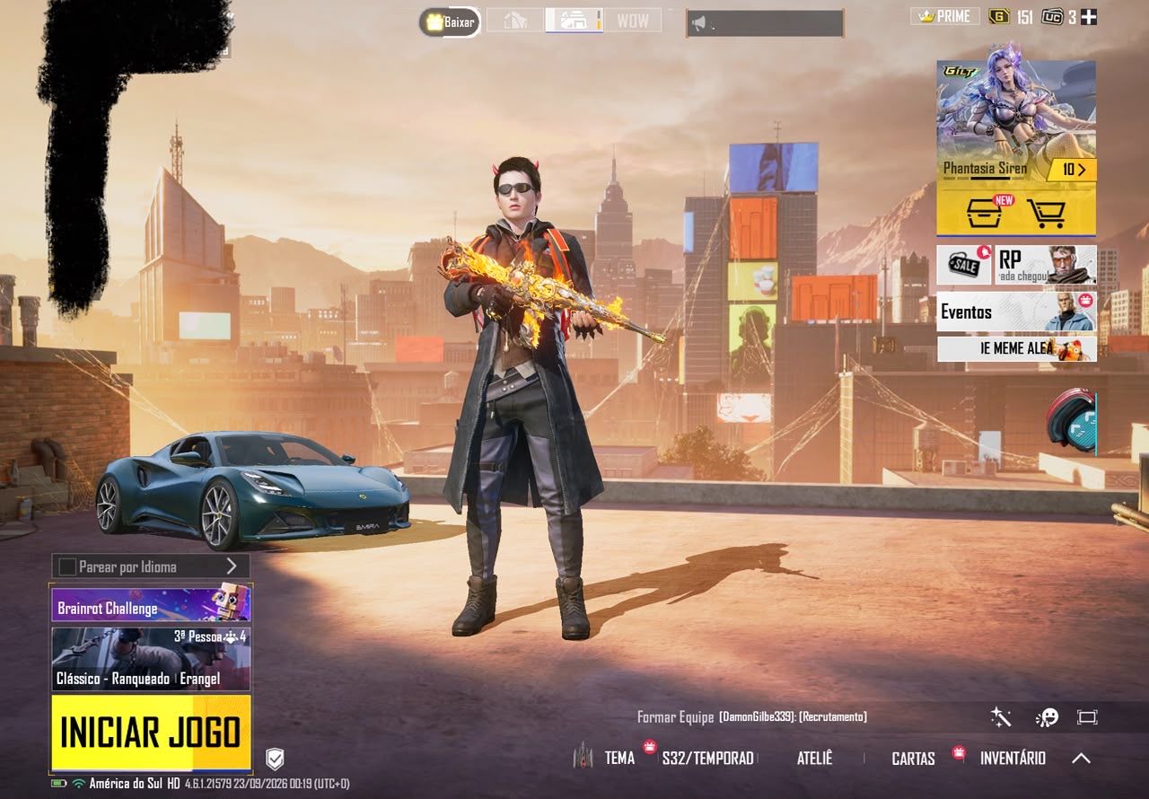 Conta pubg mobile . Full acesse umas das mais tops