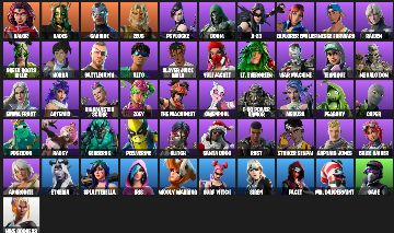 CONTA ANTIGA DE FORTNITE COM SKIN DA TEMPORADA 4 E SKINS TRYHARD SAIR HOJE !!!