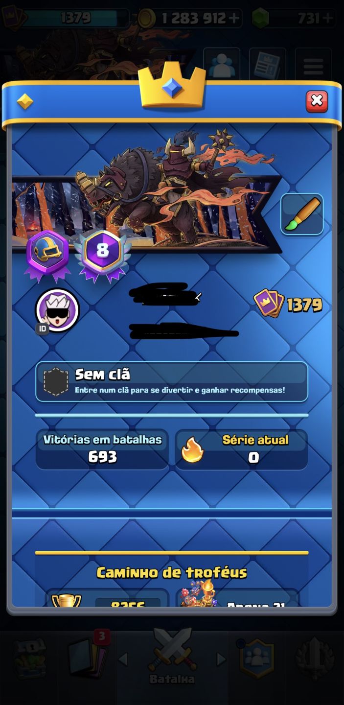 A melhor conta Supercell ID, ambas full a mais completa para você