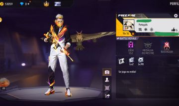 CONTA FREE FIRE COM CONJUNTO METAMORFOSE | CUBO MÁGICO | CONJUNTO FRAGMENTADO