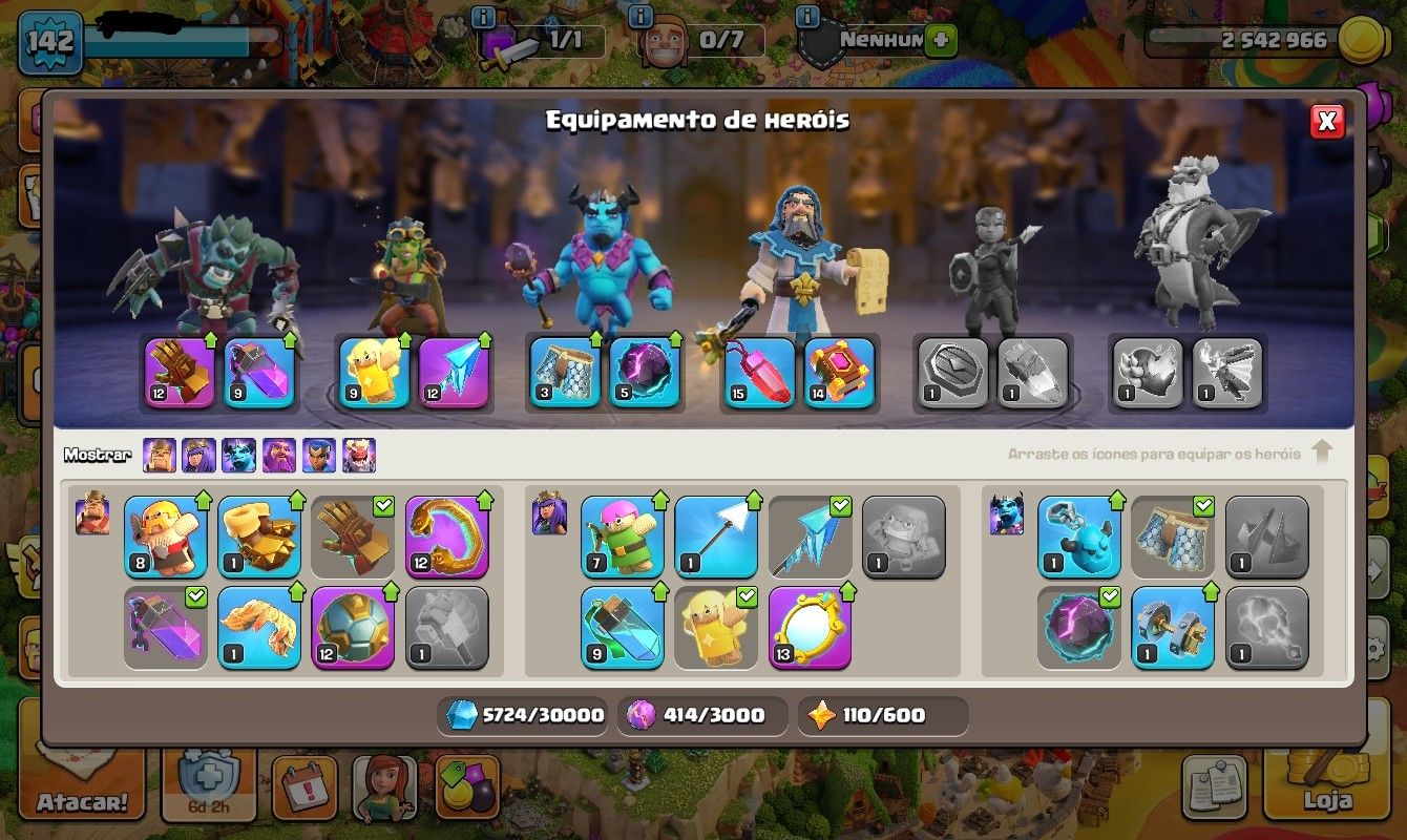 CV13 RECENTE | CV12 FULL | 6 SKINS + PAISAGEM | TH13 NEW / TH12 MAXED