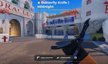 Skin de faca bloxstrike melhor preço | Butterfly midnight