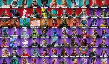 Conta Fortnite com 83 skins conta top