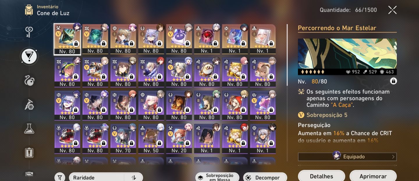 DESAPEGO DE CONTA HOYOVERSE (HONKAI STAR RAIL + ZZZ + HI3RD + GENSHIN AR 5) !!