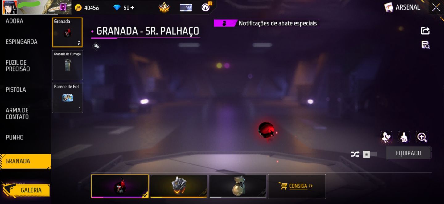 CONTA FREE FIRE COM CONJUNTO RAPOSA DO ÁRTICO | CONJUNTO JIRAIYA | GROZA SASUKE