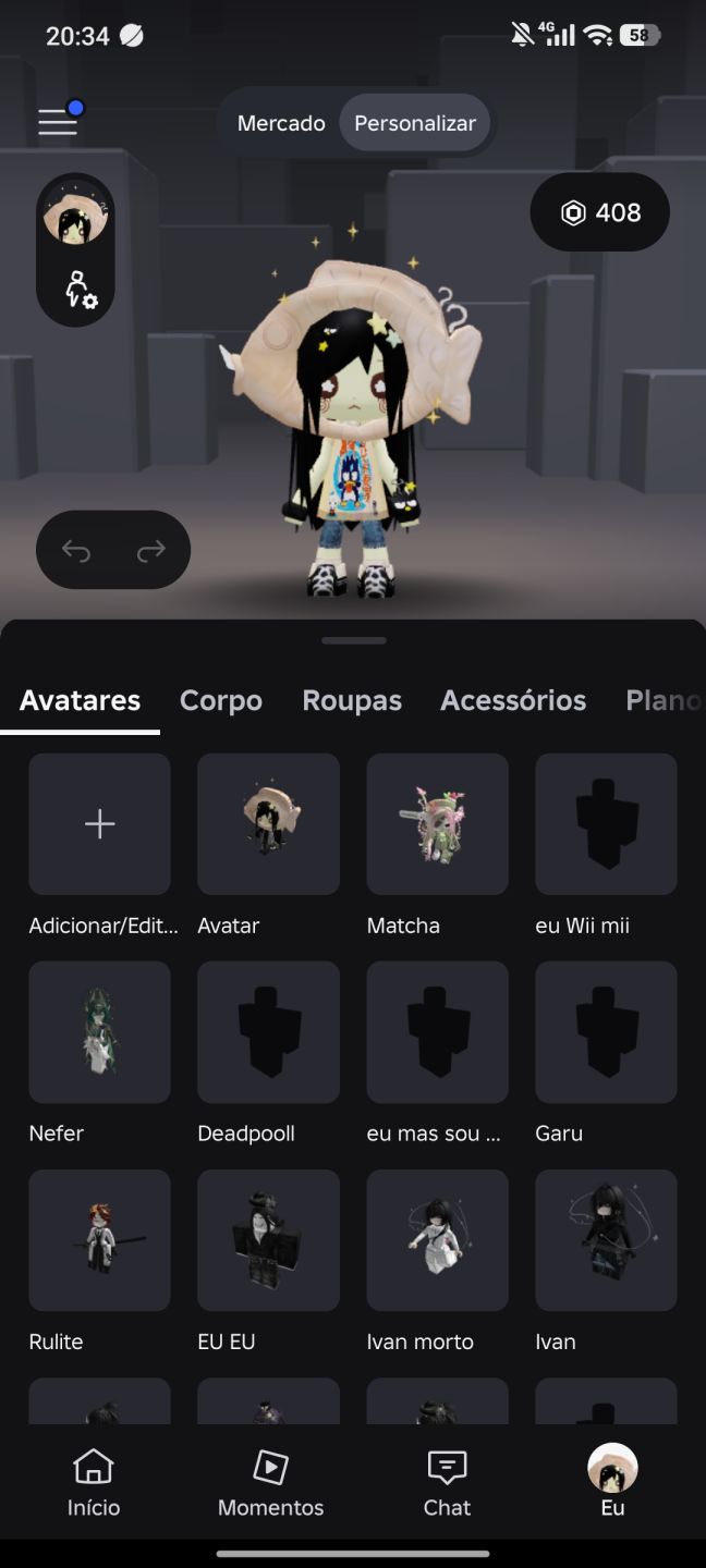 Conta Roblox com passe em diversos jogos (descrição)
