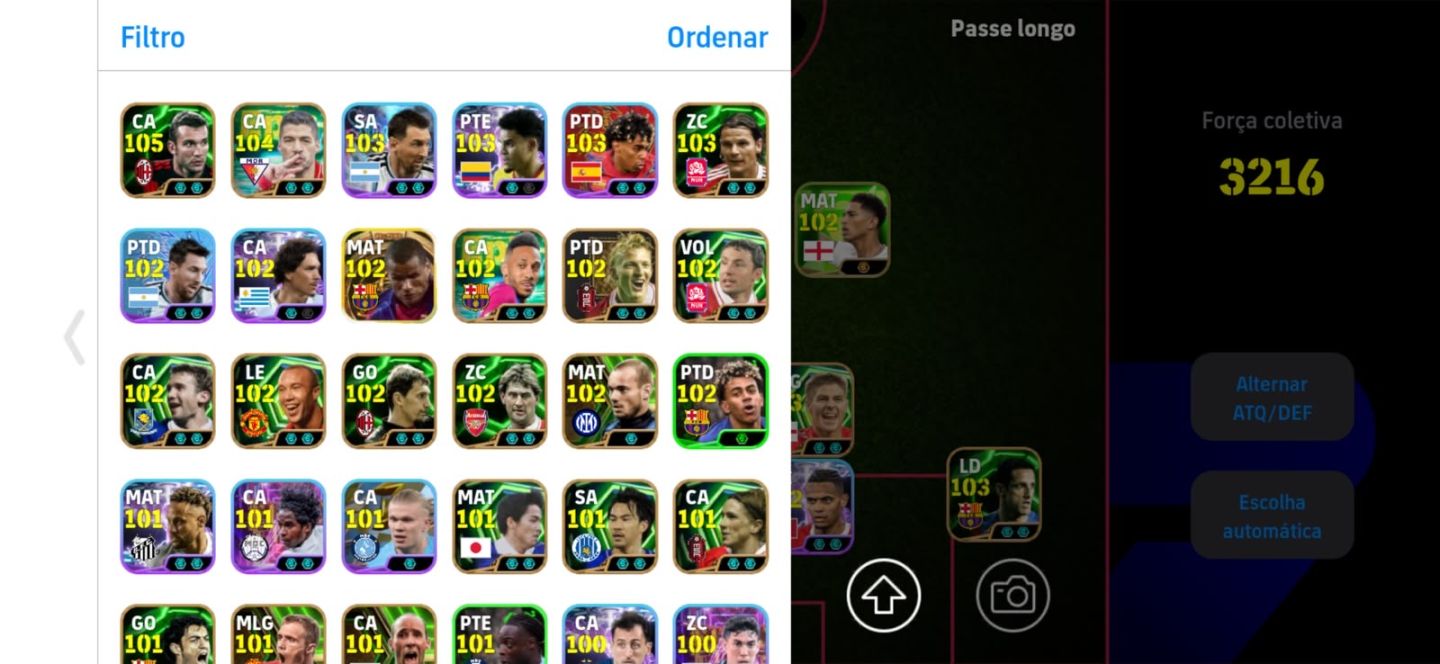 CONTA DE EFOOTBALL BRABINHA