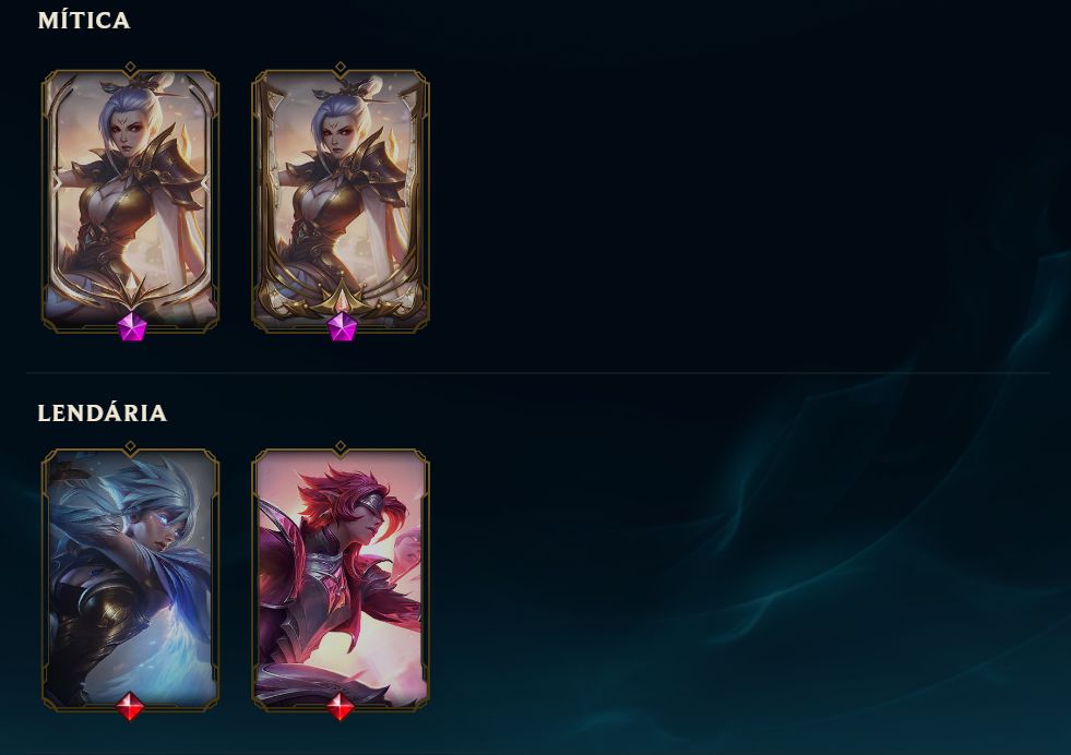 Conta League of Legends mono Riven