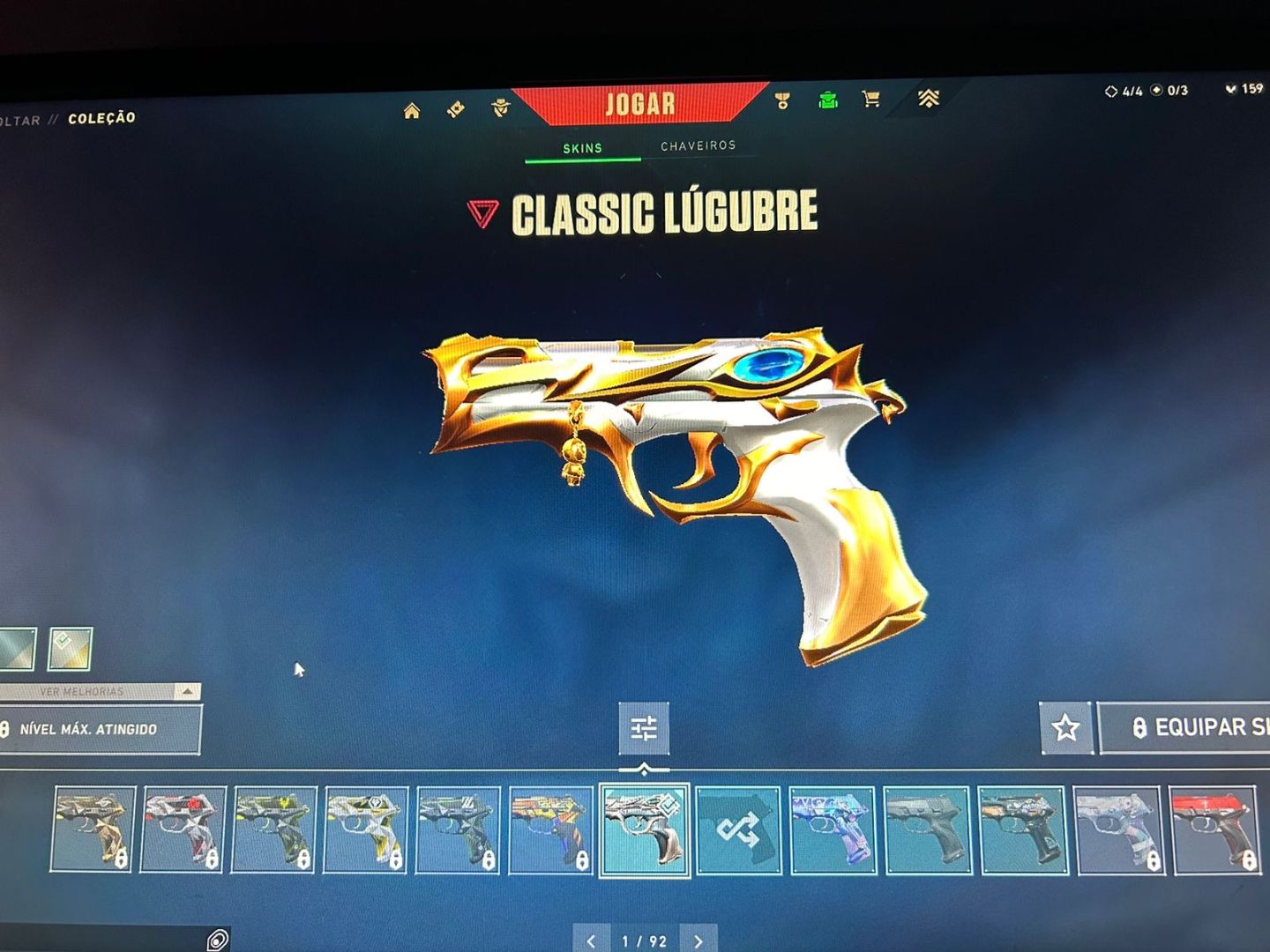 CONTA NÍVEL 109 CONTENDO SKINS