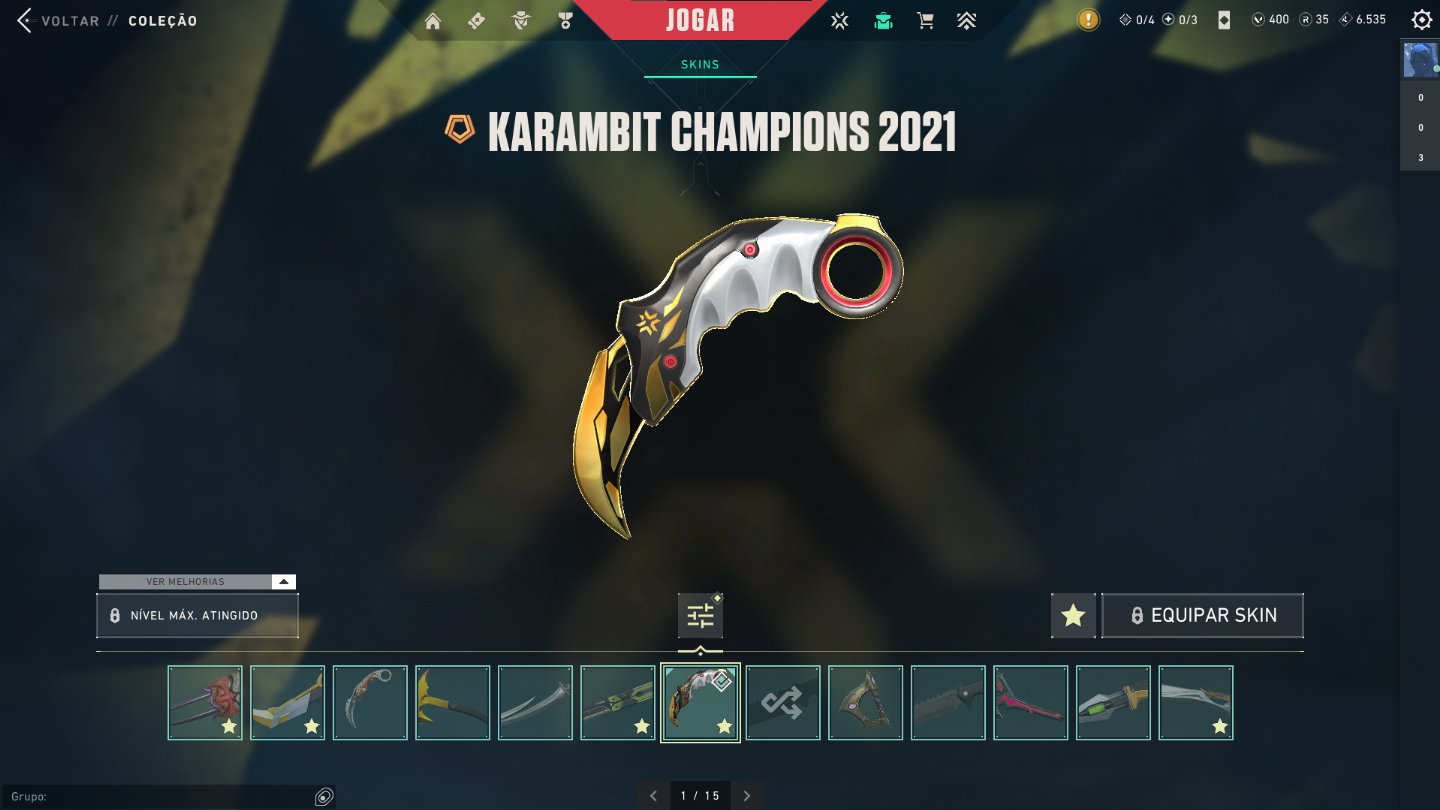 Valorant - Pacote champions 2021 - Pacote RGX Completo