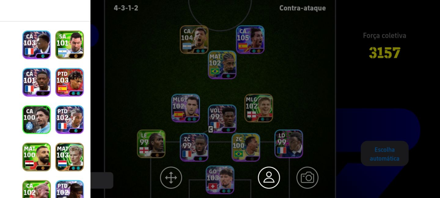 CONTA RARA EFOOTBALL PACK DO BRASIL COMPLETO PACK DA FRANÇA + FERRAN TORRES