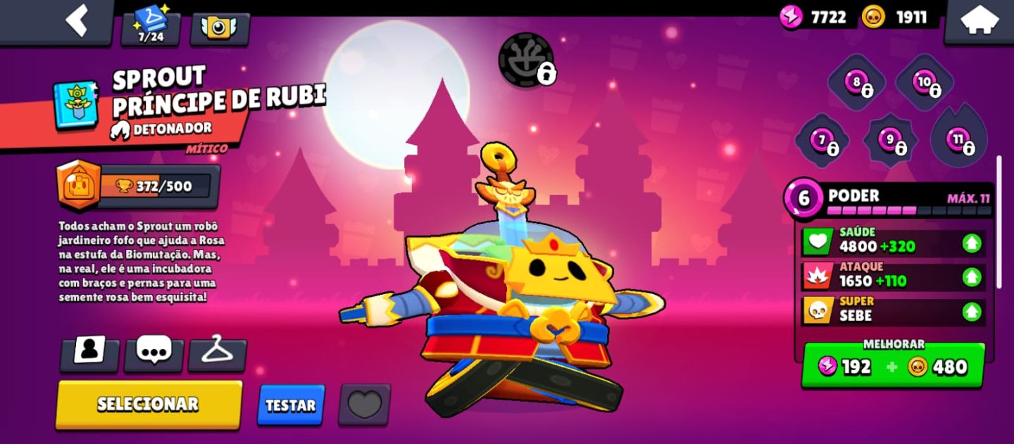 CONTA BRAWL STARS 12.6K+ TROFÉUS