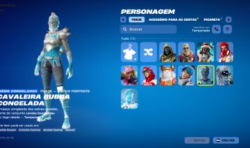 Conta Fortnite 11 Skins | Pacote Serie Congelados | (Somente Pc e mobile)