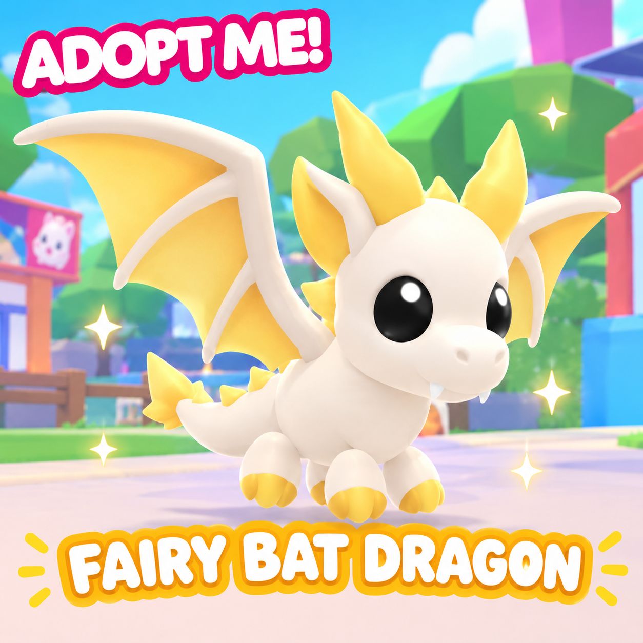 Adopt me Strawberry bat dragon ou Chocolate Chip Bat Dragon