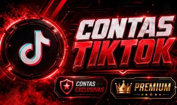 Contas Tik tok Novas e vazia