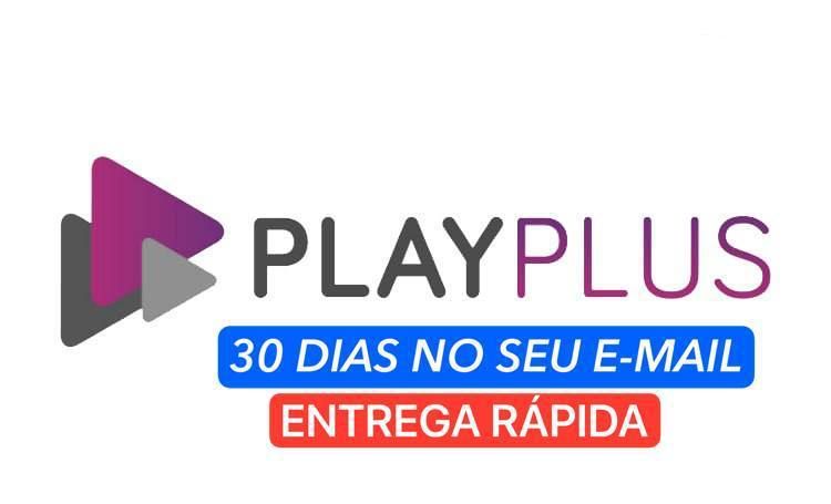 PLAY PLUS - RECORD PLUS 30 DIAS TELA/CONTA NO SEU EMAIL + ENTREGA AUTOMATICA