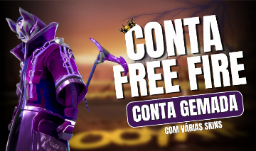 CONTAS FREE FIRE GEMADAS (VÁRIOS CONJUNTOS E SKIN)