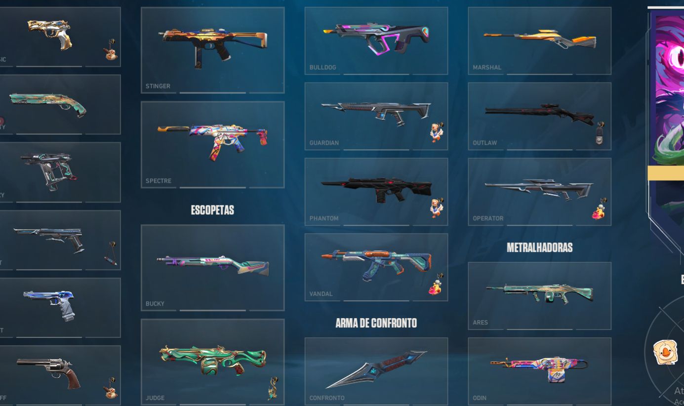 Conta Valorant - 25 skins de Operator (aceito proposta)