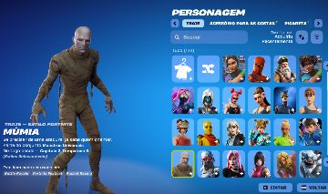 Conta fortnite antiga com muitas skins de lojas, picaretas e danças