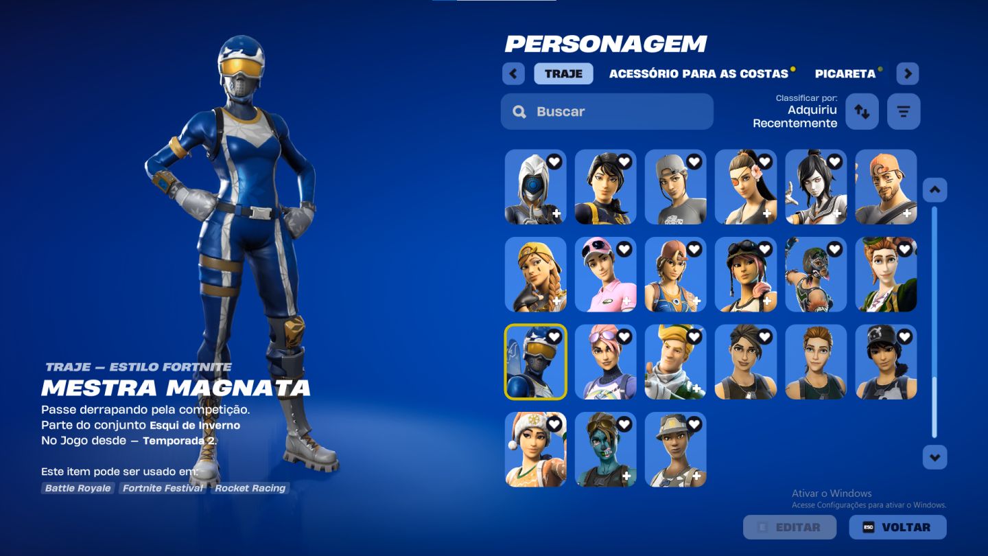 CONTA DE FORTNITE BARATA COM TRAVIS SCOTT E OUTRAS SKINS TRYHARDS FULL ACESSO