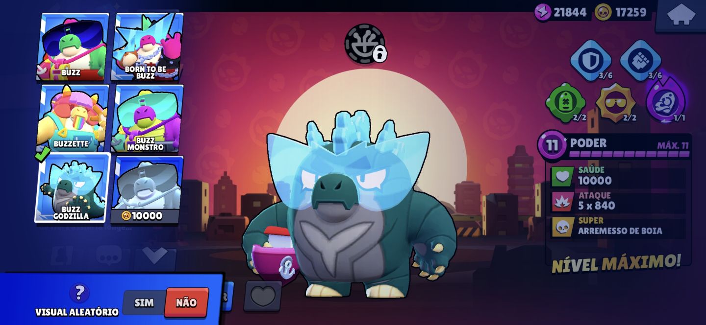 [PRA HOJE] CONTA BRAWL UPADA/SKINS RARAS, 60K, 102 BRAWLERS, CONTA MUITO ANTIGA