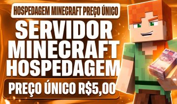 HOSPEDAGEM DE SERVIDOR - PREÇO ÚNICO! - ENTREGA RÁPIDA