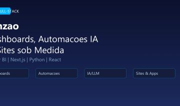 Mnzao | Dev Full-Stack Dashboards, Automacoes IA & Sites