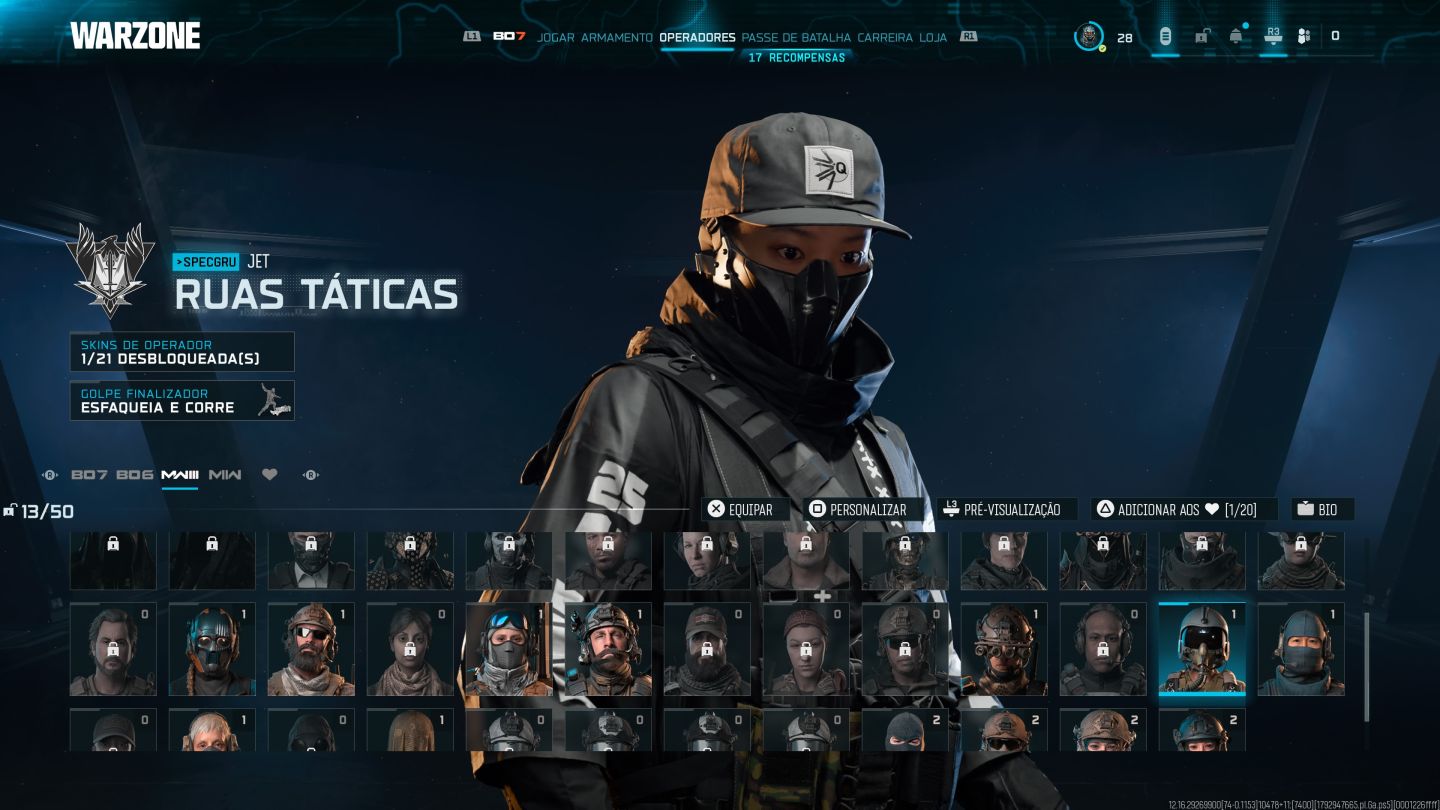 Conta warzone básica
