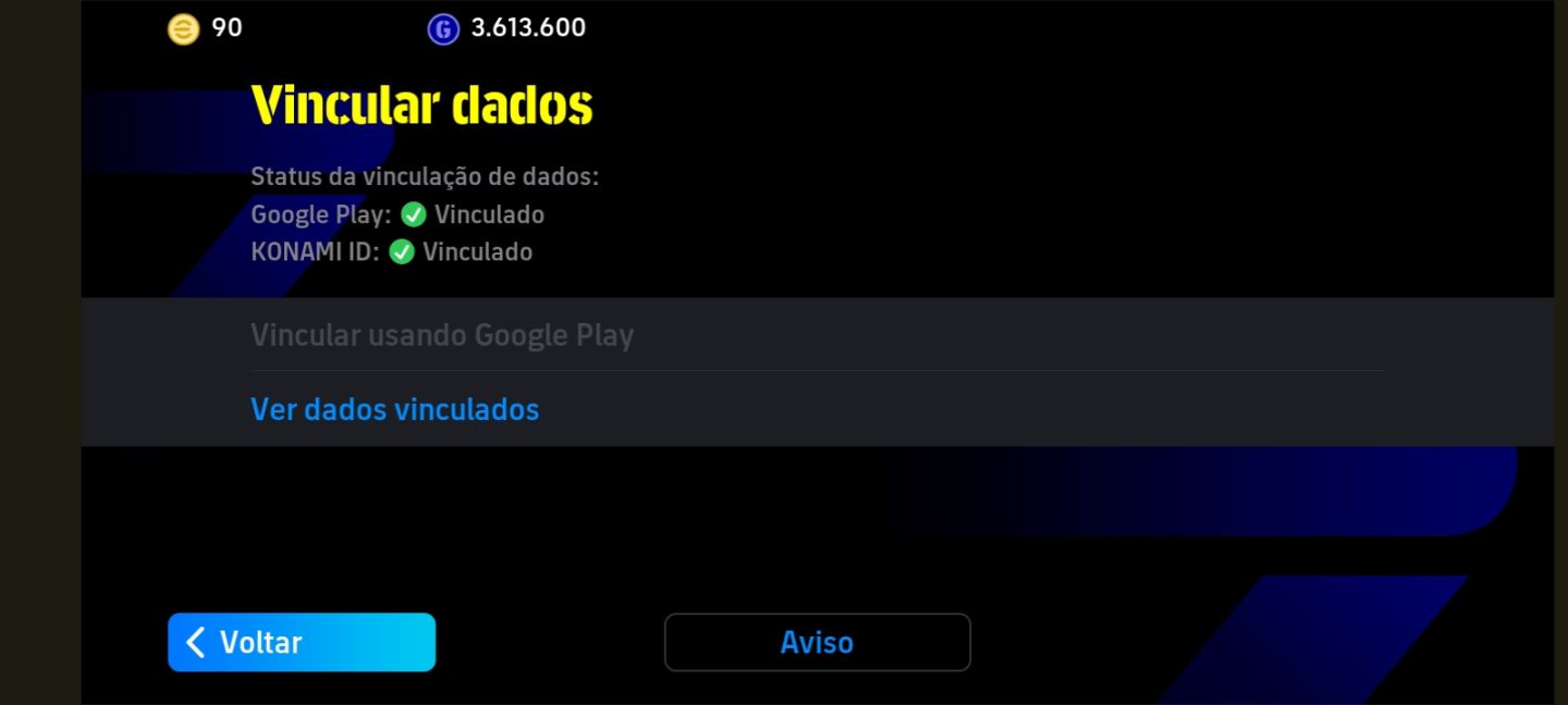 Conta de efootball com yamal blitz culler 105 e Ronaldinho milan
