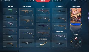 CONTA VALORANT FULL ACESSO - +600 REAIS GASTOS E MUITAS SKINS 2 FACAS!
