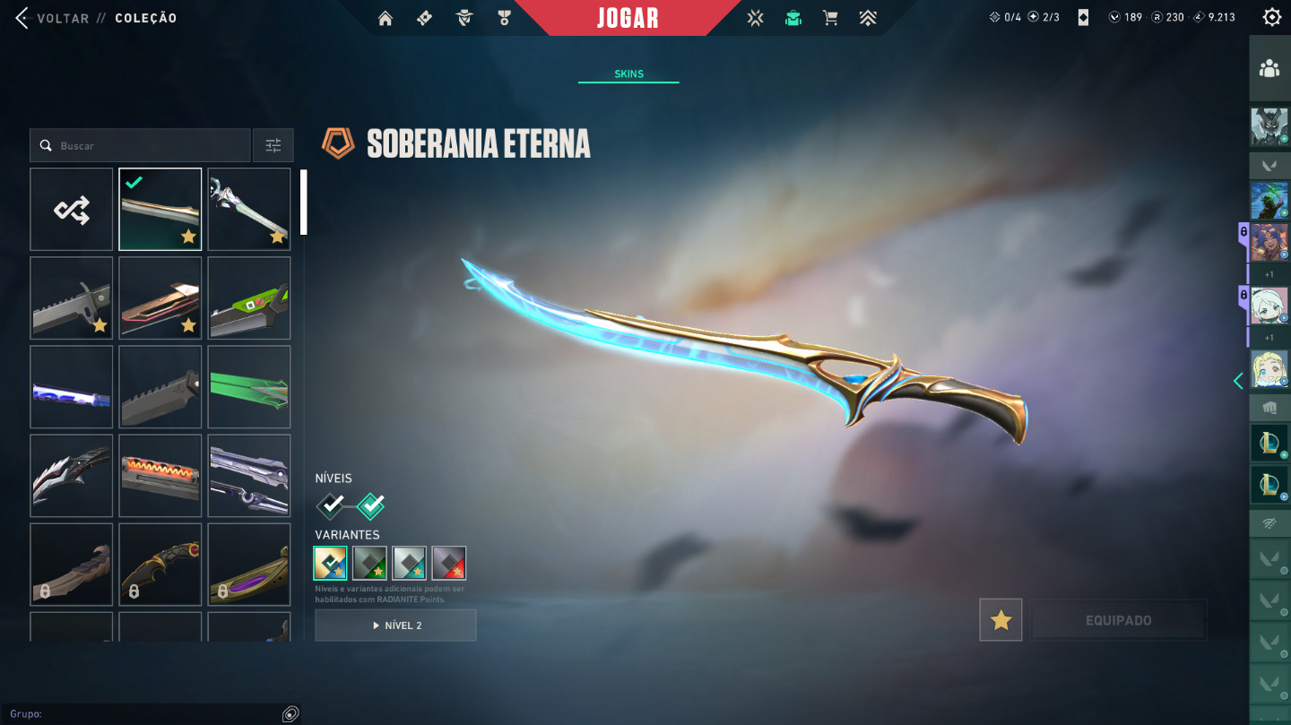 Conta valorant 1800 reais gastos, ja foi imortal FA