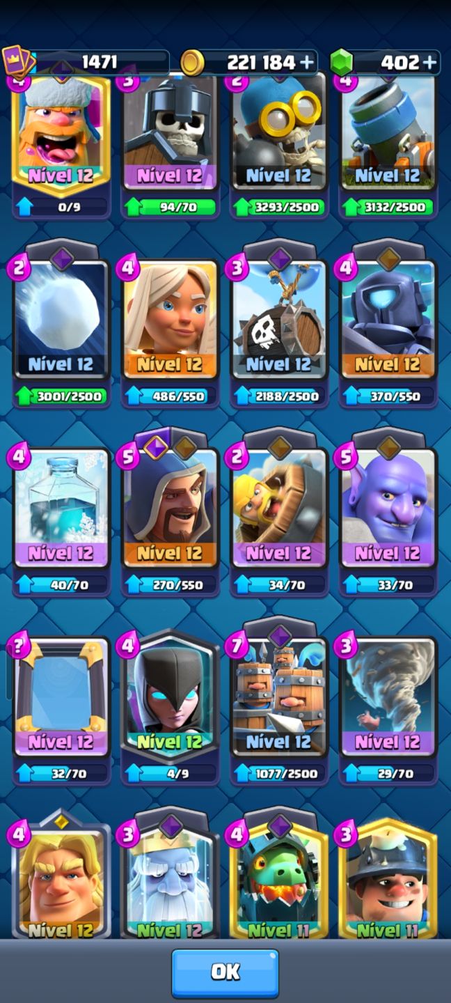 CONTA VETERANA (9+ ANOS) | 10,000 TROFÉUS | NÍVEL ALTO + PASSES & SKINS
