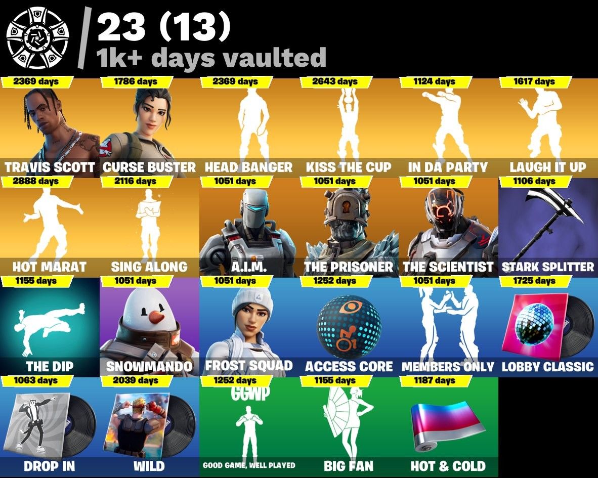 CONTA FORTNITE OG | 196 SKINS | TRAVIS SCOTT | MIDAS | CURSE BUSTER | STW OG e +