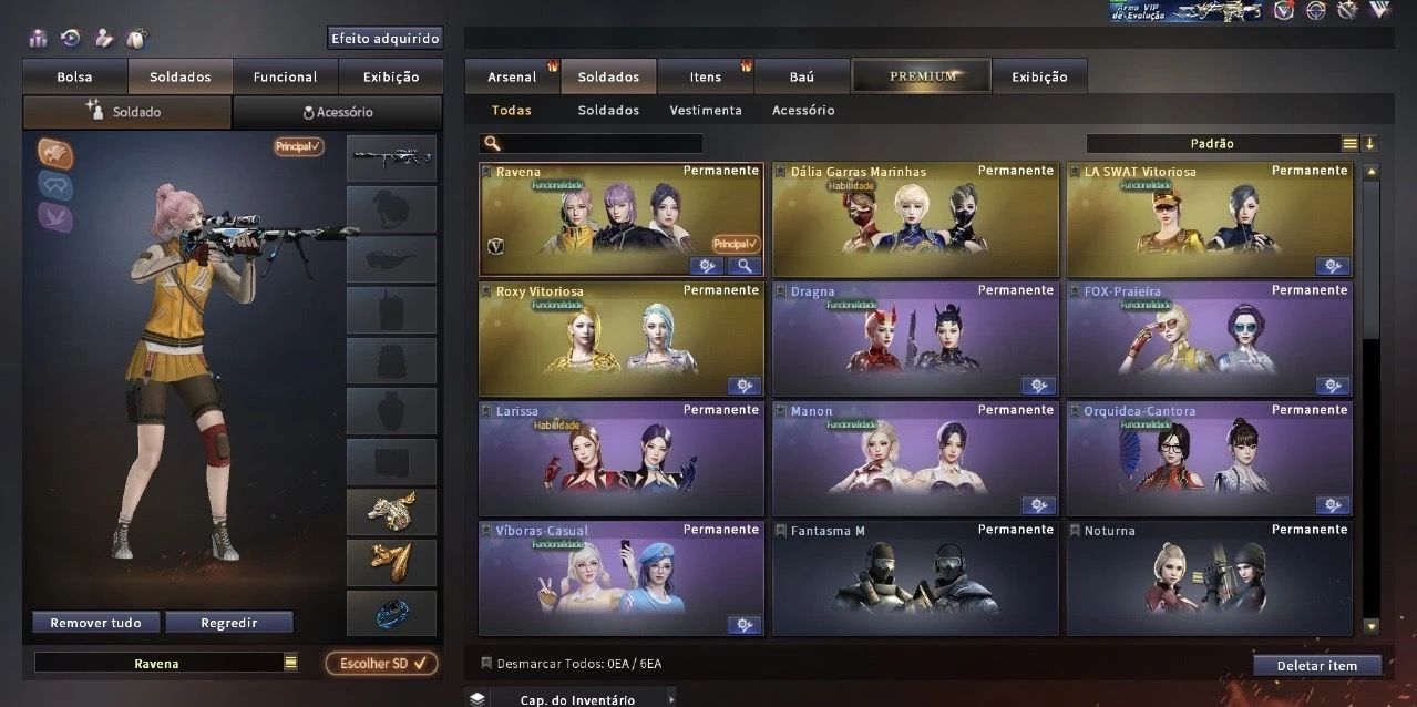 CONTA CROSSFIRE INCRIVEL