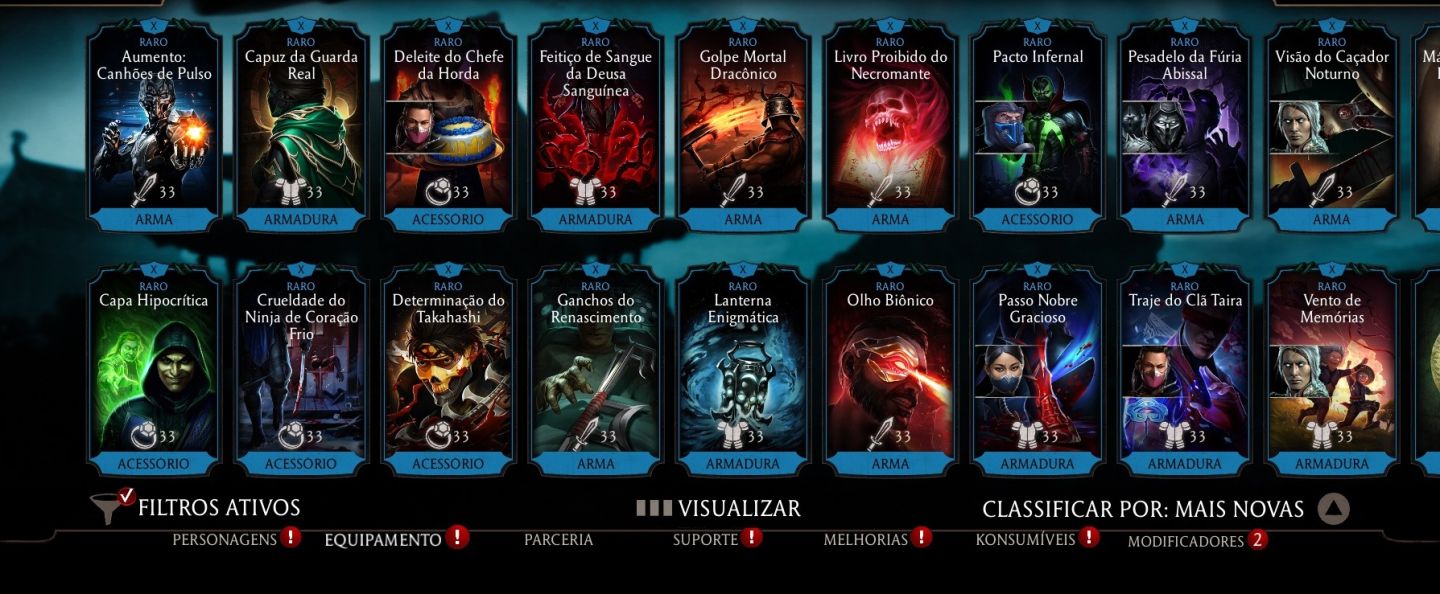IOS - 1M Almas - 16 Diamantes X/60 - 40 Ouro X/60 - 19 Épicos X