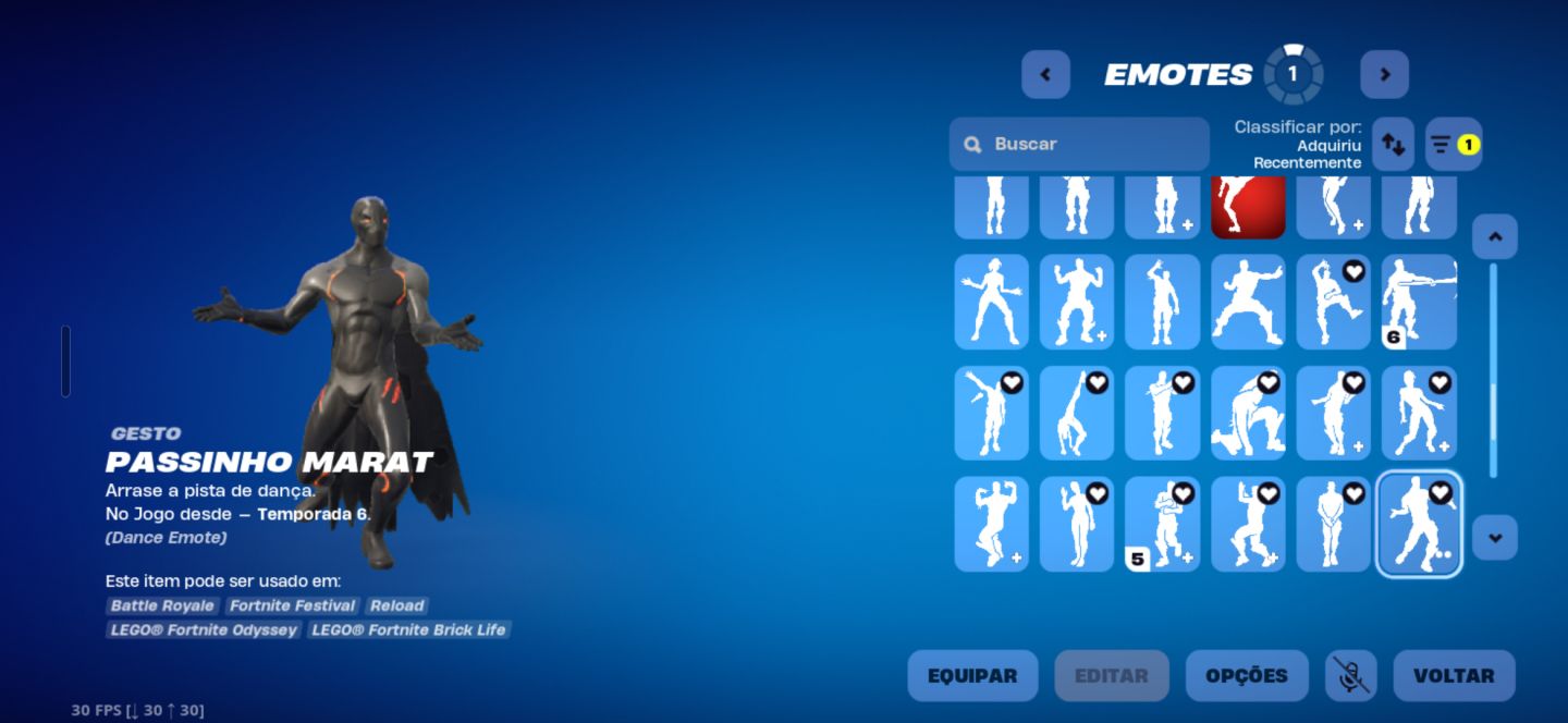 Conta og com a temporada 4,5,6,7,2 full com mais de 100 skins