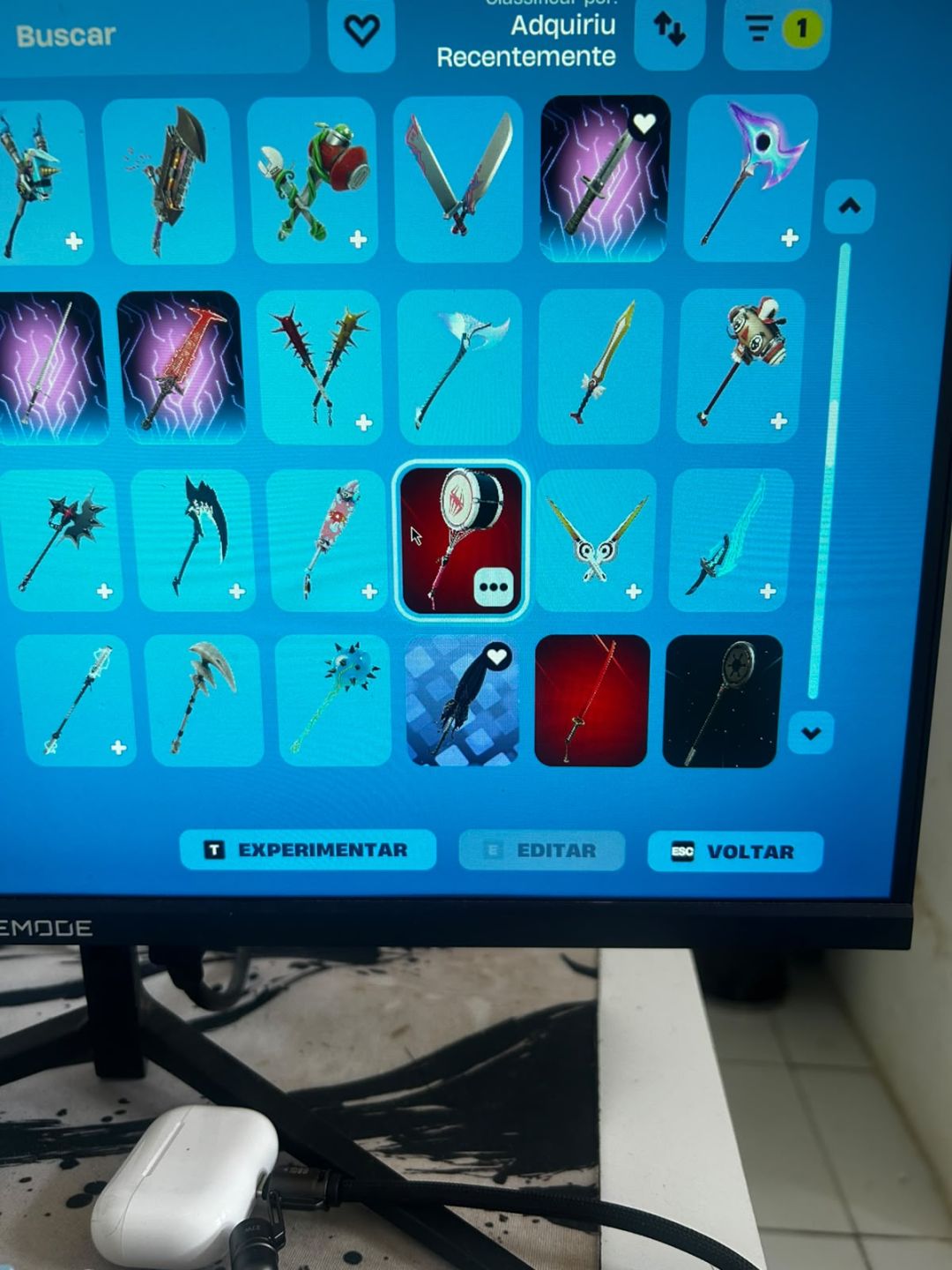 Conta rara de Fortnite, passe a partir do capitulo 6 em diante.