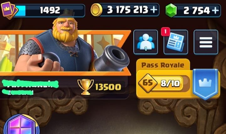CONTA CLASH ROYALE 10 ANOS SUPER GEMADA | PREÇO NEGOCIÁVEL