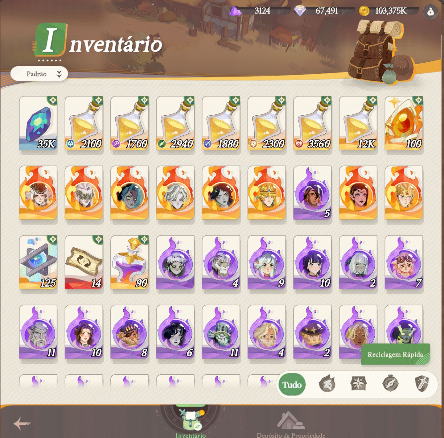 Conta AFK Journey - Global Server