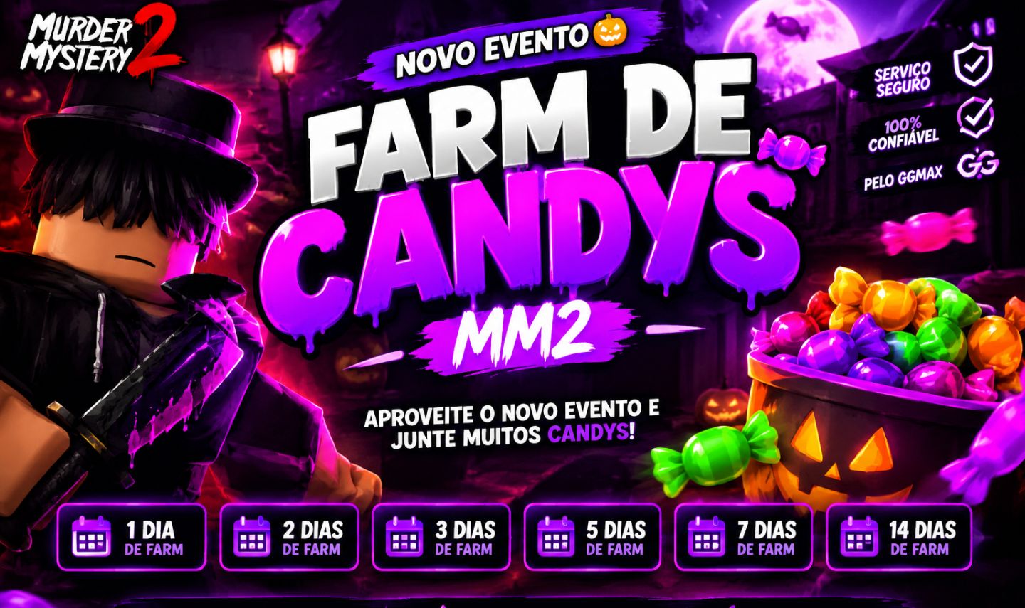 FARM DE CANDYS MM2 | NOVO EVENTO