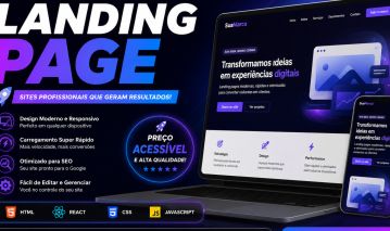 CRIO SUA LANDING PAGE (SPA) | WEBSITE PERSONALIZADO