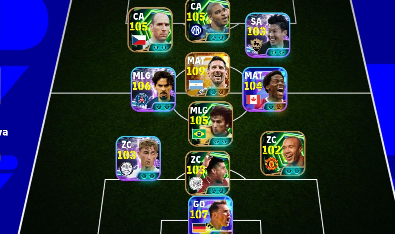 CONTA EFOOTBALL COM 3240 DE FORÇA , MESSI BIG TIME+ADRIANO+ZICO+SON e muito mais
