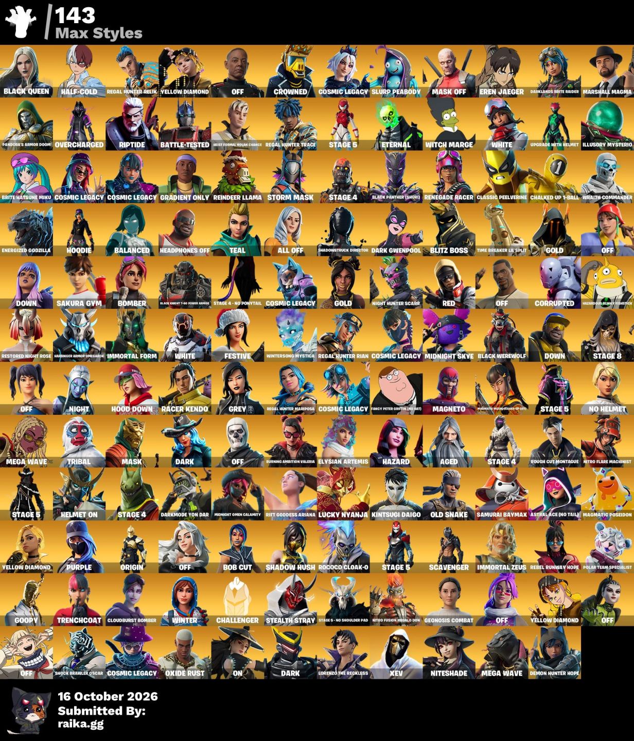 [412 SKINS] CONTA FORTNITE COM IKONIK/GLOW/CANDY AXE/STW FUNDADOR