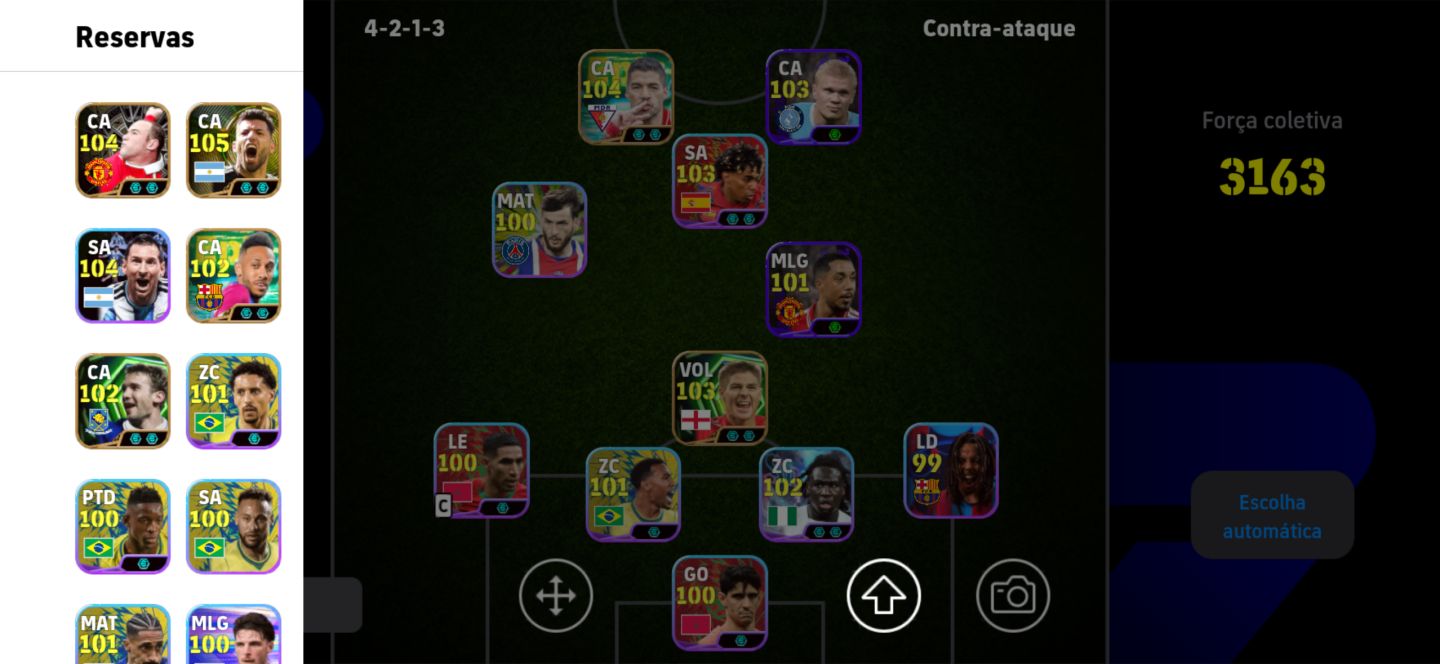 Conta de efootball 3163